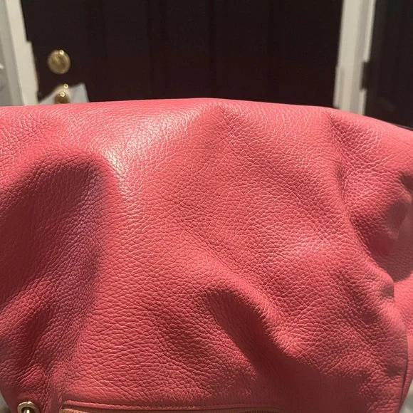 COACH 28966 Vintage Pink Pebbled Leather MIA Shoulder Satchel Hand Hobo Purse - Picture 12 of 13